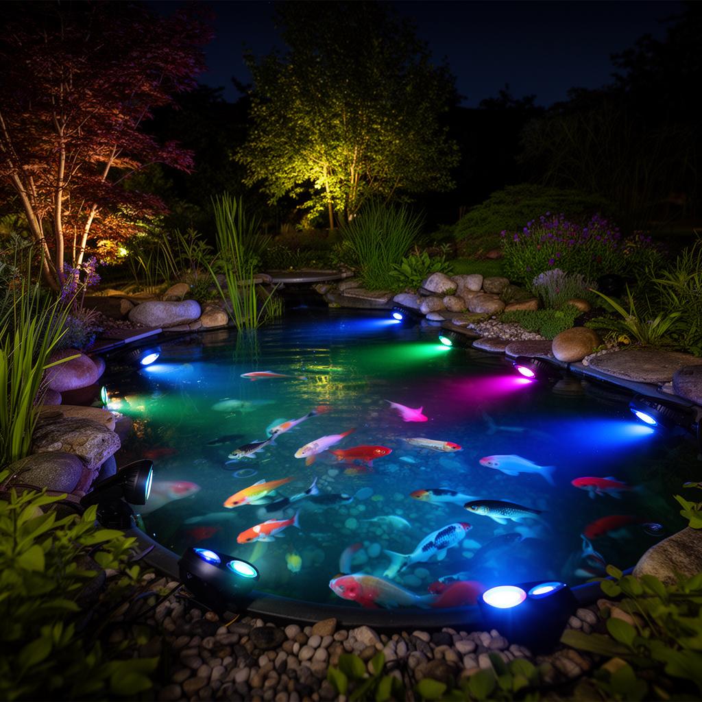Освітлення для ставків